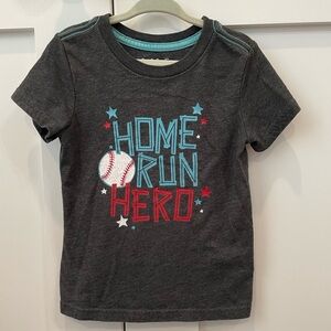 Cat & Jack baseball shirt. Boys size 2T.